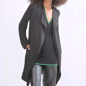 Aritzia Babaton Quincey Flowy Trench Coat